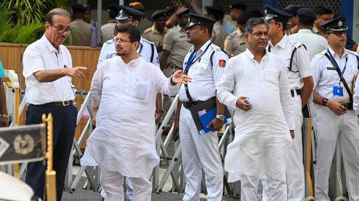 Rebel TMC MLA Ritabrata Banerjee amid the ongoing political churn and speculation over the future of Trinamool Congress. File photo.