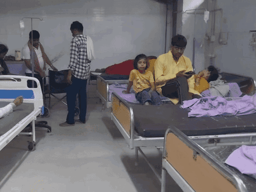 14 people were injured in the accident, they are currently undergoing treatment at the Civil Hospital in Palwal