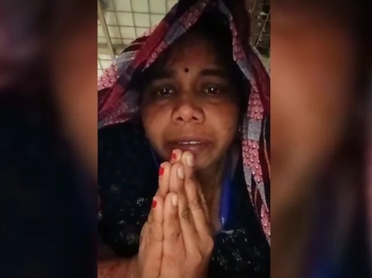 Anita went to Kuwait for domestic work through an agent. - Bhaskar English