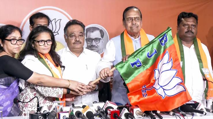 Sushmita Dev, Sukhendu Sekhar Ray, and Prakash Chik Baraik joined BJP. (File Photo)