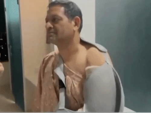 R. Group Captain Amit Kumar Gupta spoke about the attack on him.