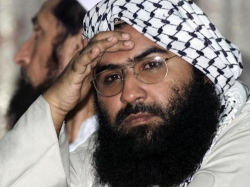 The picture is of Pakistani terrorist Maulana Masood Azhar. He has been declared wanted in India. - Bhaskar English