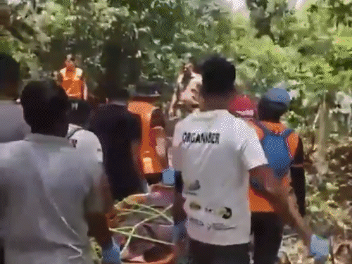 After the search operation, Ketan's body was found in the ditch