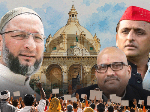 AIMIM Uttar Pradesh Election Strategy | Owaisi Vote Cutter Controversy