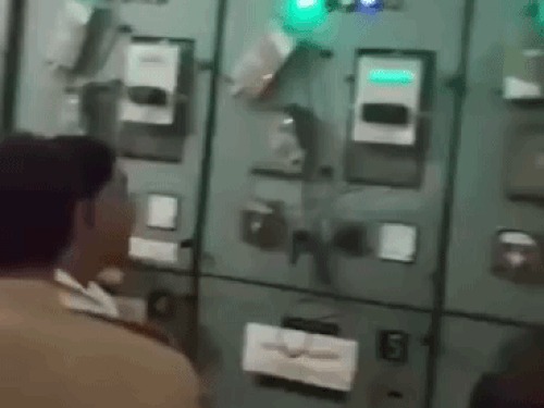 People reached the power house in Sector 64 in Faridabad late on Thursday night.
