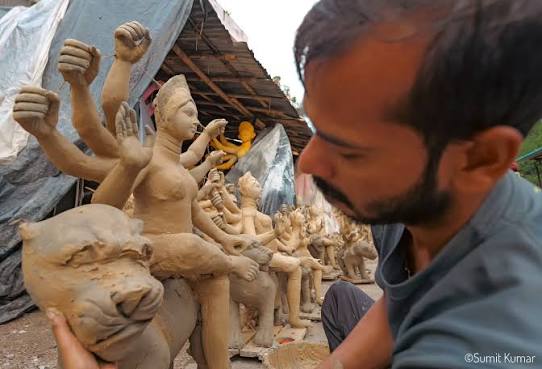 Bengal’s clay Durga idols: From creation to immersion