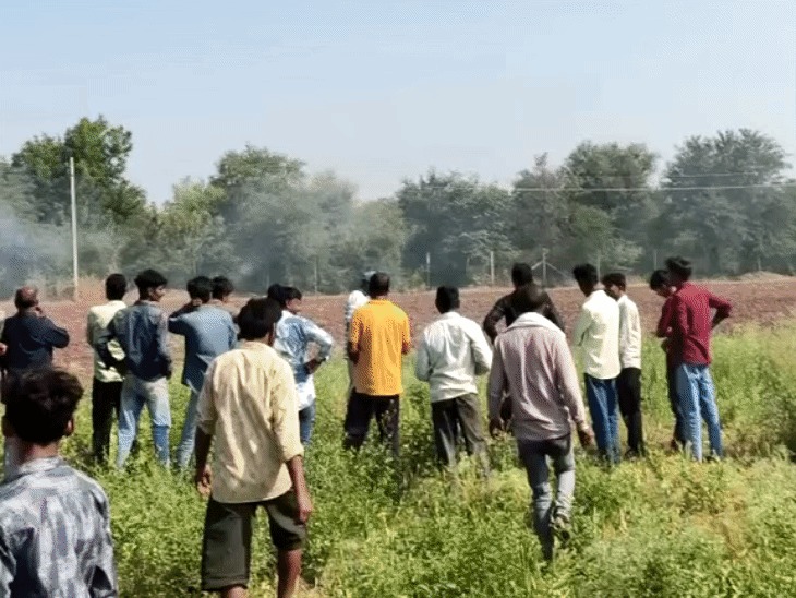 Magic Leperd Leopard Trapped In Iron Mesh Dies In Chittorgarh | Nathu Ramji Ka Kheda