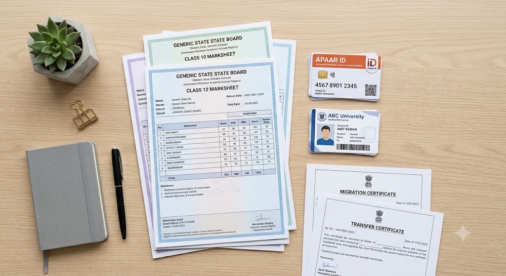 Admissions Internships Scholarships 2026 | Essential Documents Checklist