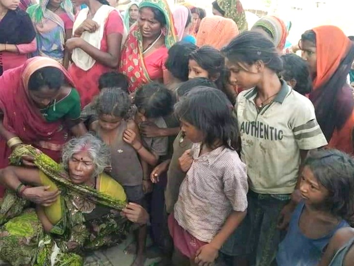 नदी में बह रहे 7 बच्चों में से 3 को बचाया, बाकी 4 को बचाने में खुद डूब गए वृद्ध|भागलपुर,Bhagalpur - Dainik Bhaskar