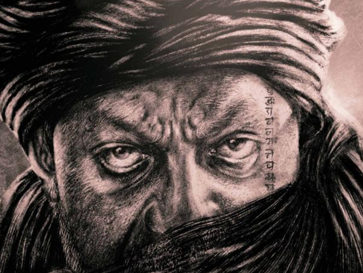 KGF: Chapter 2: Sanjay Dutt\'s first look poster out as Adheera | संजय दत्त के 60 वें जन्मदिन पर रिलीज हुआ फिल्म KGF:2 से उनका लुक, अधीरा का निभाएंगे किरदार - Dainik Bhaskar