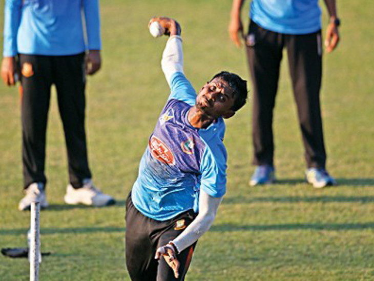 बांग्लादेश क्रिकेट टीम के अमीनुल इस्लाम हैं रिक्शा चालक के बेटे|गुजरात,Gujarat - Dainik Bhaskar