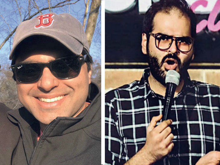 स्टैंडअप कॉमेडियन कुणाल कामरा से मिलती शक्ल और हमनाम भी, एयरपोर्ट पर यात्री की बोर्डिंग रोकी|जयपुर,Jaipur - Dainik Bhaskar