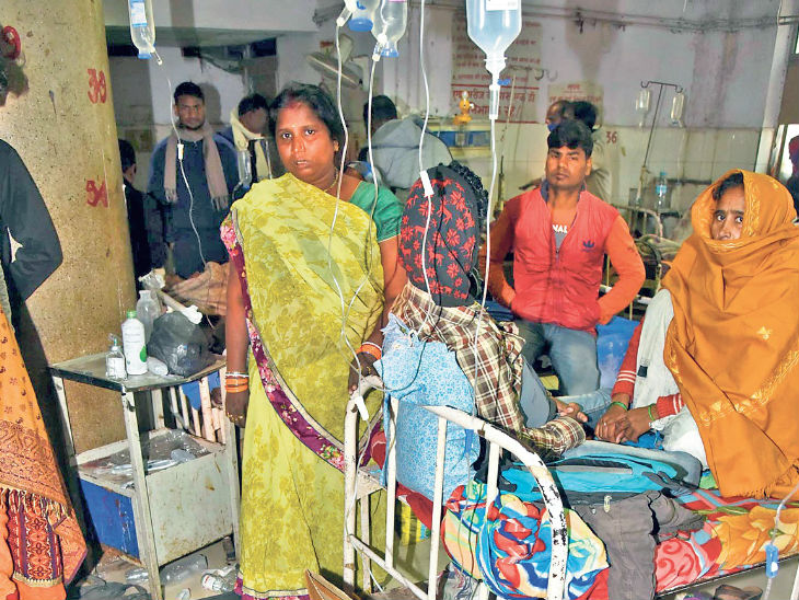 सालिमपुर हादसा: कोचिंग की खिड़कियां टूट कर 200 मीटर दूर जा गिरीं, क्लास चल रही होती तो बड़ा हादसा हो जाता|पटना,Patna - Dainik Bhaskar