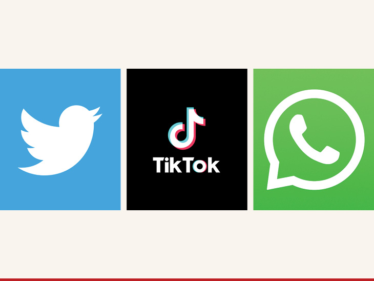 देश विरोधी गतिविधियों के चलते वॉट्सएप, ट्विटर और टिक-टॉक के खिलाफ केस र्दज|देश,National - Dainik Bhaskar