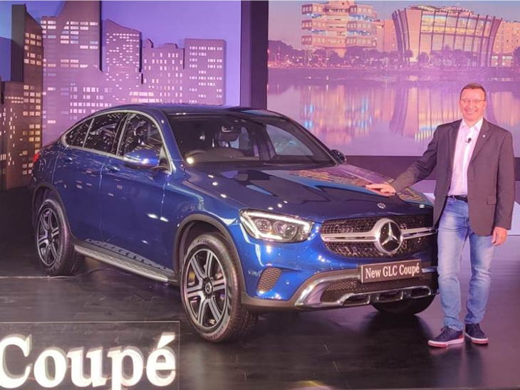 New GLC coupe launched with BS6 petrol and diesel engine, starting price is Rs 62.70 lakhs | BS6 पेट्रोल और डीजल इंजन के साथ न्यू GLC कूपे लॉन्च, शुरुआती कीमत 62.70 लाख रुपए