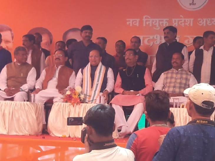 भाजपा प्रदेश अध्यक्ष दीपक प्रकाश ने पदभार ग्रहण किया, रणनीतिक कौशल और मेहनत की क्षमता ने दिलाई जिम्मेदारी|रांची,Ranchi - Dainik Bhaskar