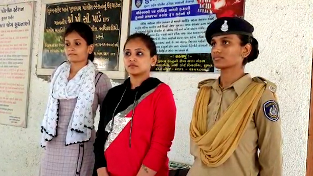 टिकटॉक गर्ल कीर्ति पटेल हत्या के प्रयास केस में गिरफ्तार, साथी के साथ युवक पर हमला किया था|गुजरात,Gujarat - Dainik Bhaskar