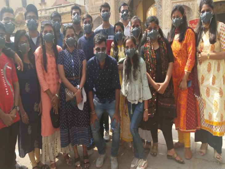 कोरोना इफेक्ट: जयपुर की टूरिज्म इंडस्ट्रीज में 70% की गिरावट, ताइवान के टूरिस्ट को बताना पड़ रहा है- हम चीन से नहीं|जयपुर,Jaipur - Dainik Bhaskar