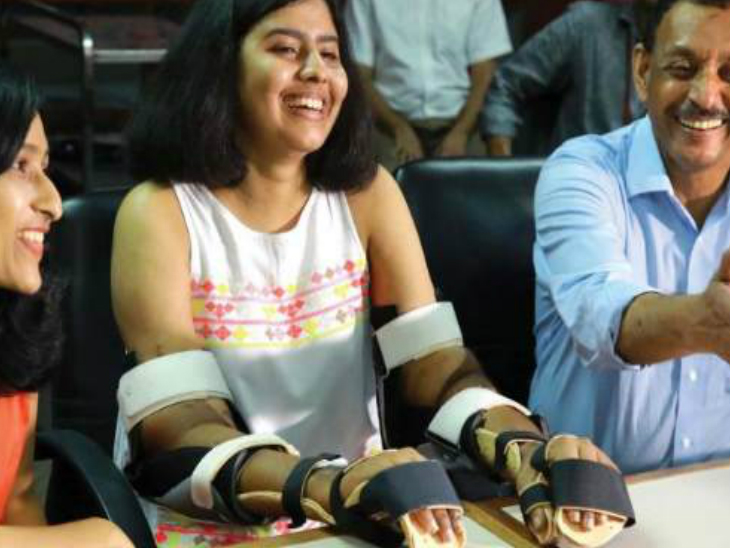 एशिया में पहली बार ट्रांसप्लांटेड हाथों का रंग तीन साल में बदला, ऑपरेशन के वक्त अलग था| - Dainik Bhaskar