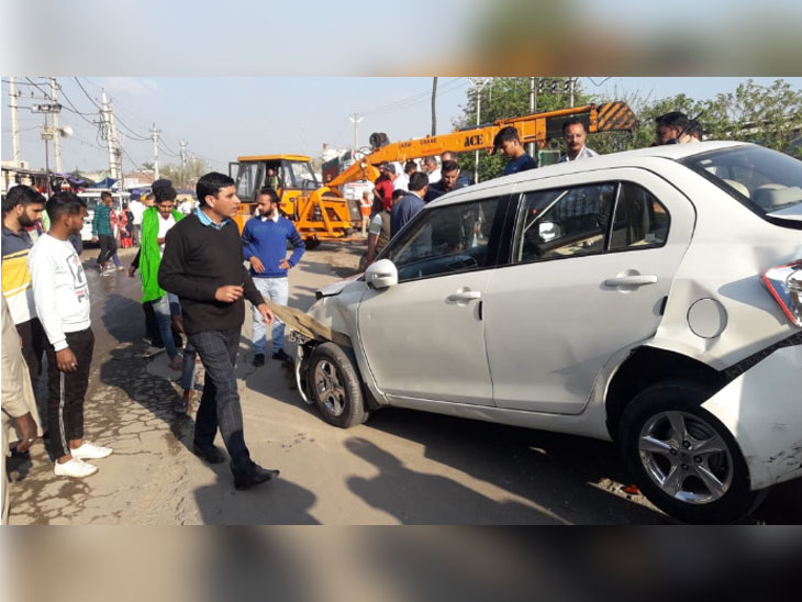 होला मोहल्ला मेले में टैंपो वाले ने 8 को कुचला, 3 की मौत-5 घायल|अम्बाला,Ambala - Dainik Bhaskar