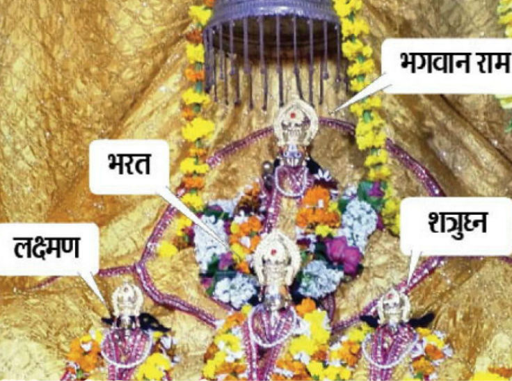 अयोध्या के अस्थाई मंदिर में विराजमान रामलला की प्रतिमा।(फाइल फोटो) - Dainik Bhaskar