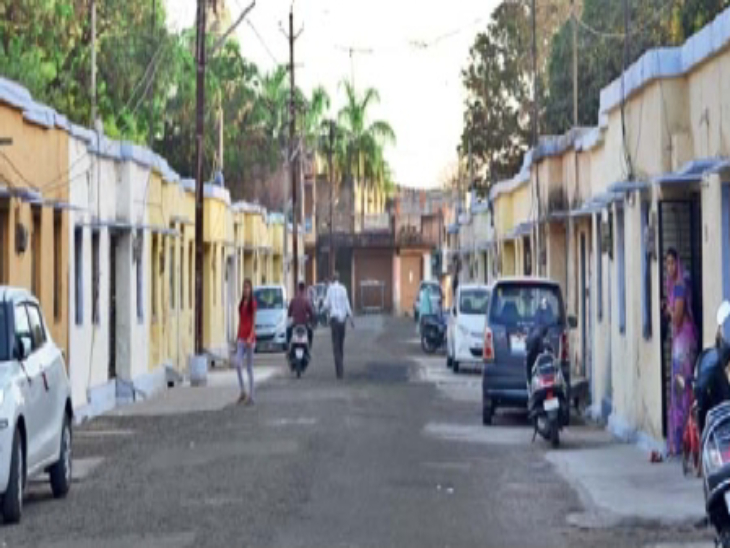 नईआबादी क्षेत्र में नपा कॉलोनी में यहां बनेगा शॉपिंग मॉल। - Dainik Bhaskar