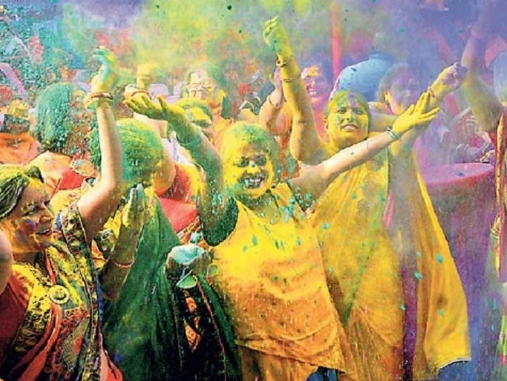 फगुआ की बहार, युवाओं से लेकर बुजुर्गों तक होली का खुमार|रांची,Ranchi - Dainik Bhaskar