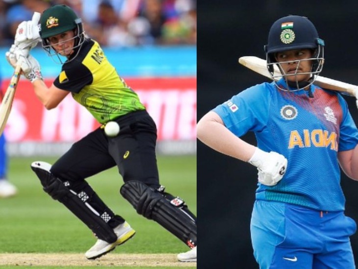 बेथ मूनी (बाएं) और शेफाली वर्मा (दाएं)। -फाइल - Dainik Bhaskar