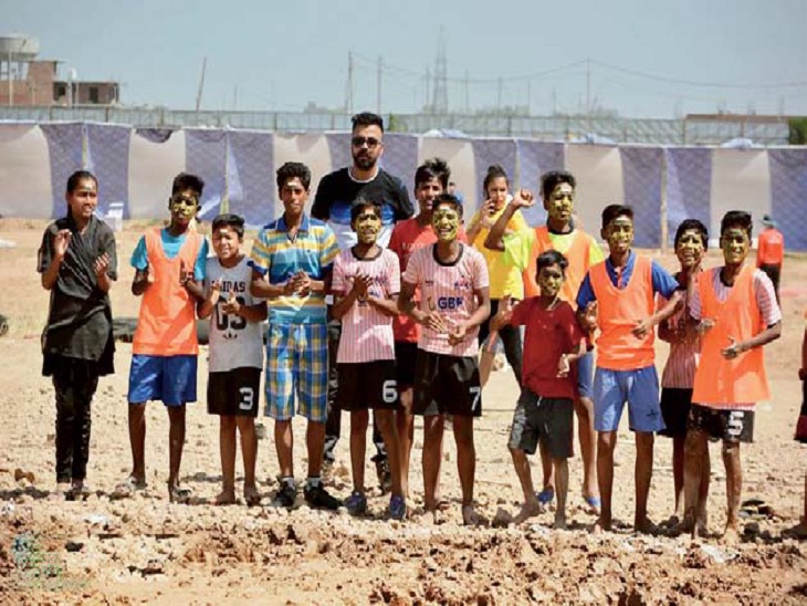 इंडियन चीताज टीम के बच्चे। - Dainik Bhaskar