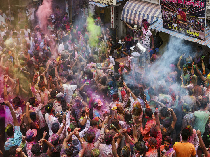 पुष्कर में 3 मार्च से शुरू हुआ होली महोत्सव आज रंगोत्सव के साथ पूरा होगा।