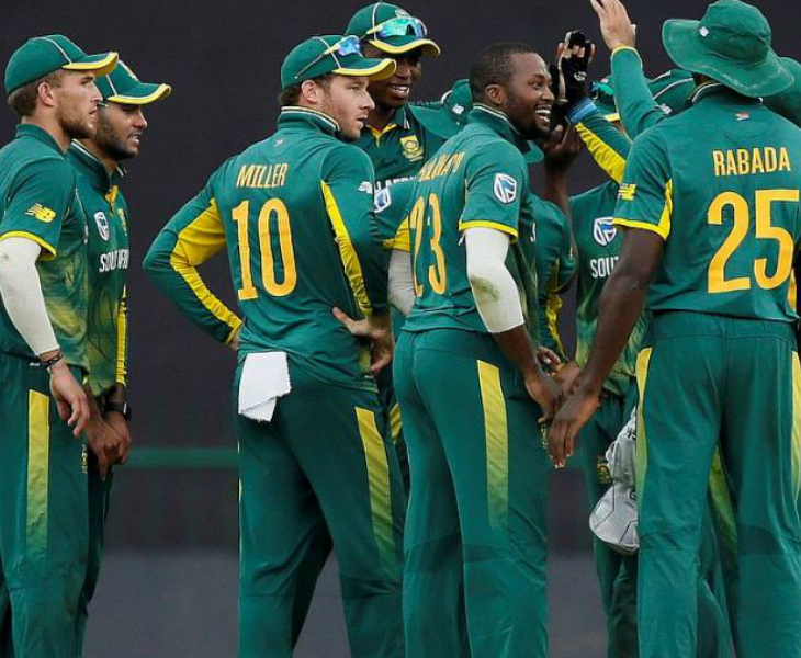 दक्षिण अफ्रीकी टीम 12 मार्च को पहला वनडे धर्मशाला में खेलेगी। (फाइल) - Dainik Bhaskar
