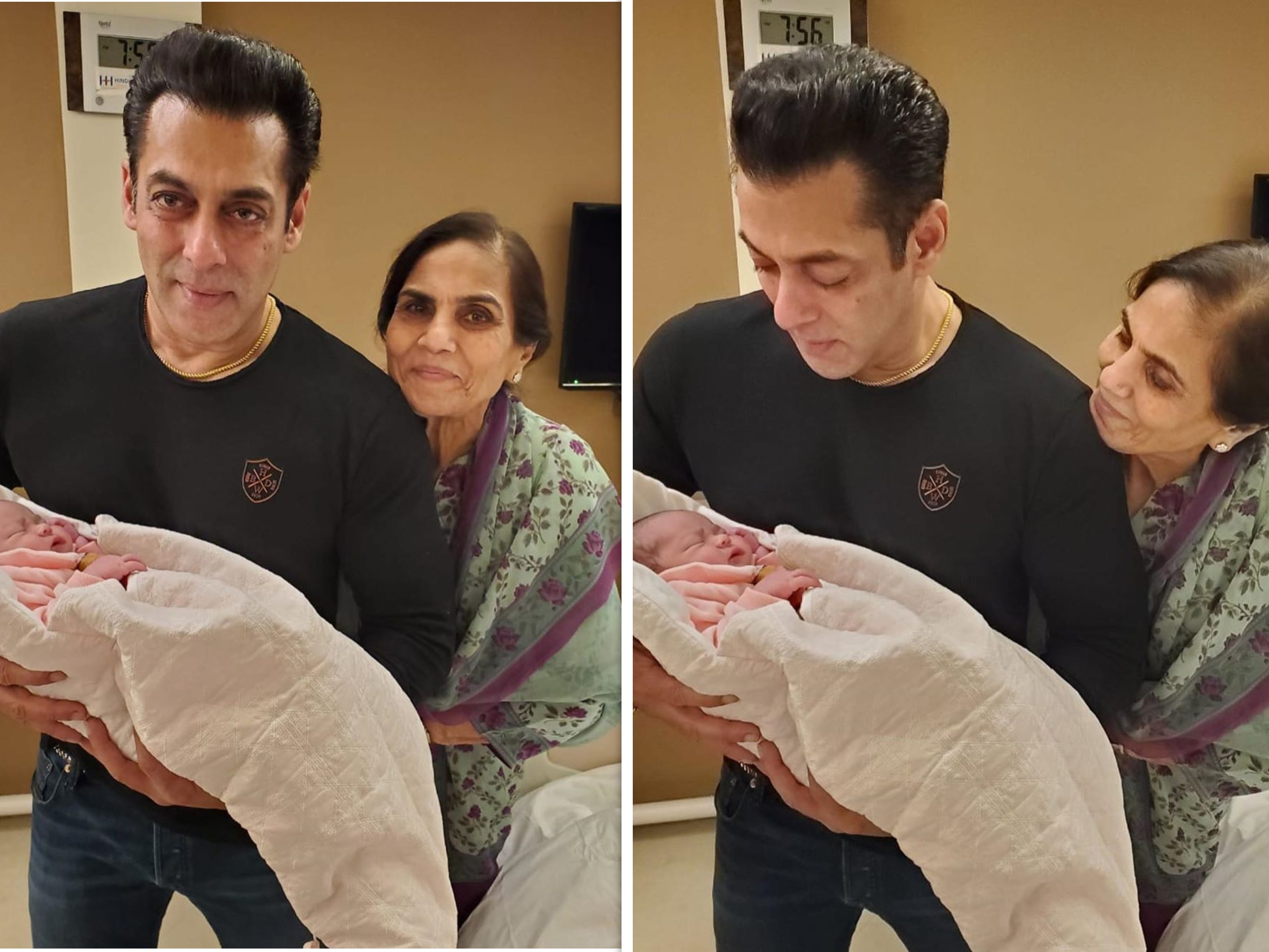 बेटी की क्यूट फोटो के साथ आयुष का होली विश|बॉलीवुड,Bollywood - Dainik Bhaskar