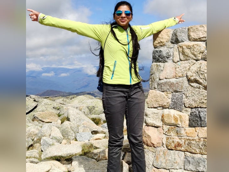 एवरेस्ट फतह कर चुकीं भावना ने अब ऑस्ट्रेलिया की सबसे ऊंची चोटी माउंट कोसीयुस्को पर होली खेली|स्पोर्ट्स,Sports - Dainik Bhaskar