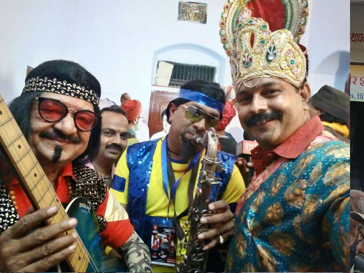 गतवर्ष राॅक स्टार के रूप में नजर आए थे भाजपा महासचिव विजयवर्गीय। (फाइल) - Dainik Bhaskar