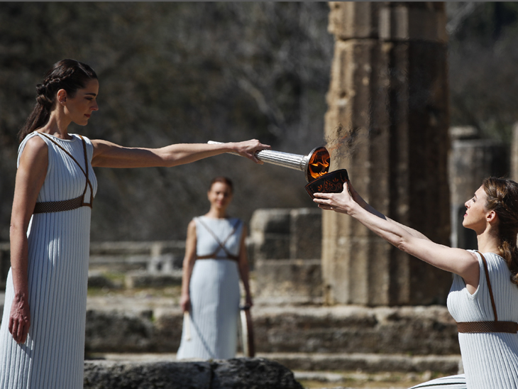 19 मार्च को यह मशाल टोक्यो ओलिंपिक के आयोजकों को सौंप दी जाएगी।