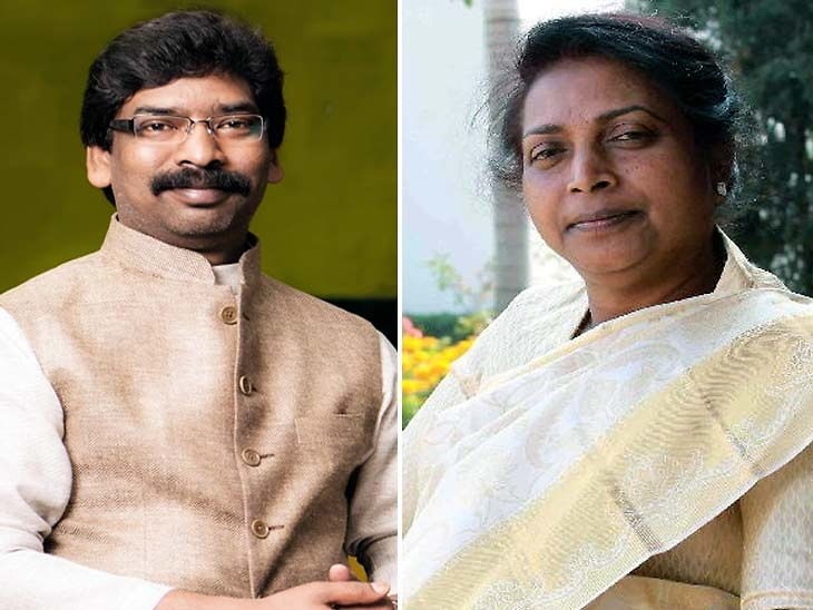 दिसंबर 2019 में खत्म हुए विधानसभा चुनाव में हेमंत सोरेन ने भाजपा प्रत्याशी लुईस मरांडी को हराया था। - Dainik Bhaskar