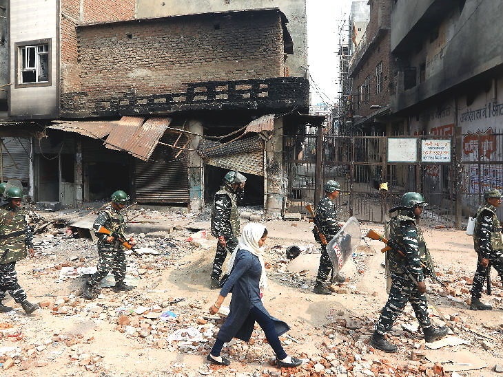 दिल्ली हिंसा- फाइल फोटो। - Dainik Bhaskar