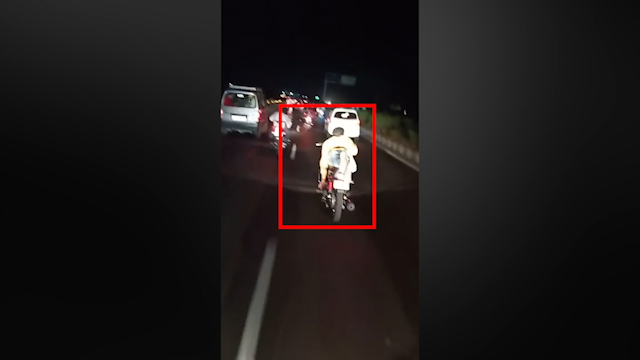 पडधरी हाइवे पर स्टंट करते दो बाइकर्स की दुर्घटना में मौत, वीडियो वायरल|गुजरात,Gujarat - Dainik Bhaskar