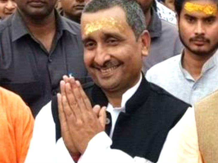 कोर्ट में गिड़गिड़ाते हुए कुलदीप सेंगर ने कहा - मैंने कुछ गलत किया हो तो मेरी आंखों में तेजाब डाल दें या फांसी पर लटका दें|कानपुर,Kanpur - Dainik Bhaskar