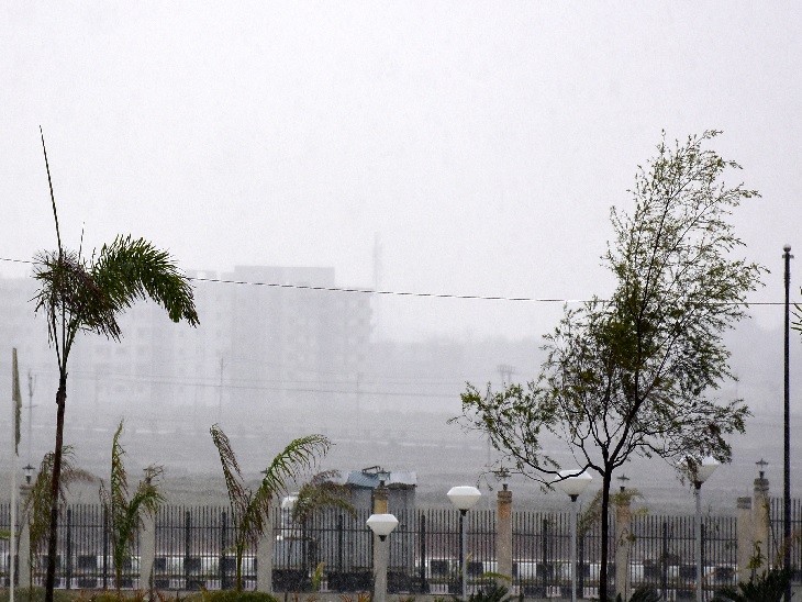 पूरे राज्य के न्यूनतम तापमान में ज्यादा परिवर्तन न होने के साथ ही उच्चतम तापमान में गिरावट की स्थिति बनी रहेगी। - Dainik Bhaskar