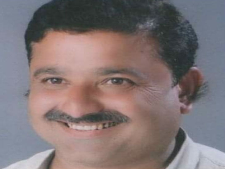 विधायक के बड़े भाई बलराम चाैधरी। - Dainik Bhaskar