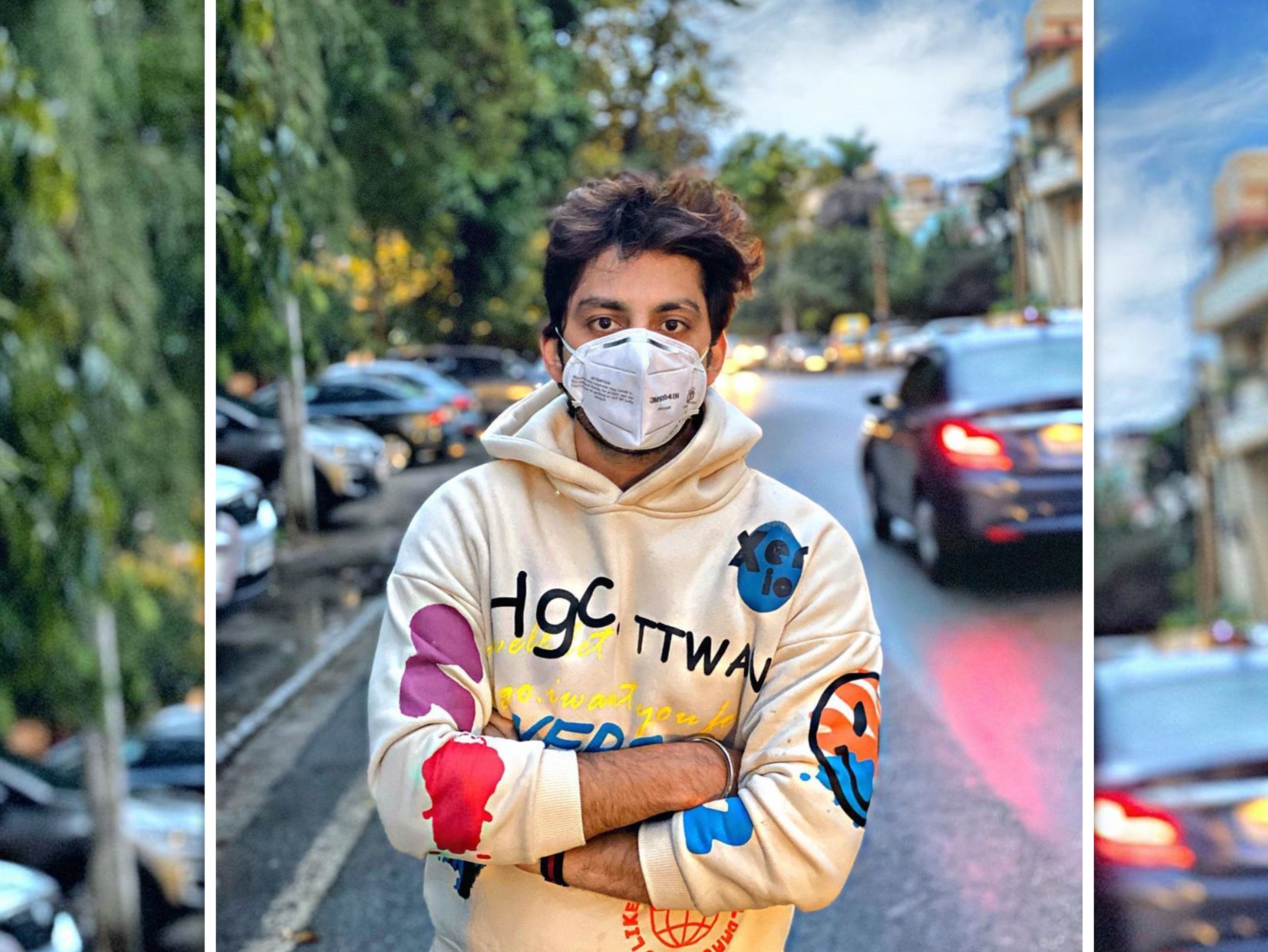 एक्टर हिमांश कोहली ने भी गुरुवार को अपनी एक तस्वीर शेयर कर अपने फैंस को वायरस से बचने की सलाह दी है। इंस्टाग्राम अकाउंट से मास्क पहने हुए तस्वीर शेयर करते हुए हिमांश ने लिखा, ‘पैनिक मत होइए, इससे कभी कोई हल नहीं निकलता। बस दो बातों का ध्यान रखें, सफाई से रहें और पब्लिक प्लेस में मास्क पहनें’।