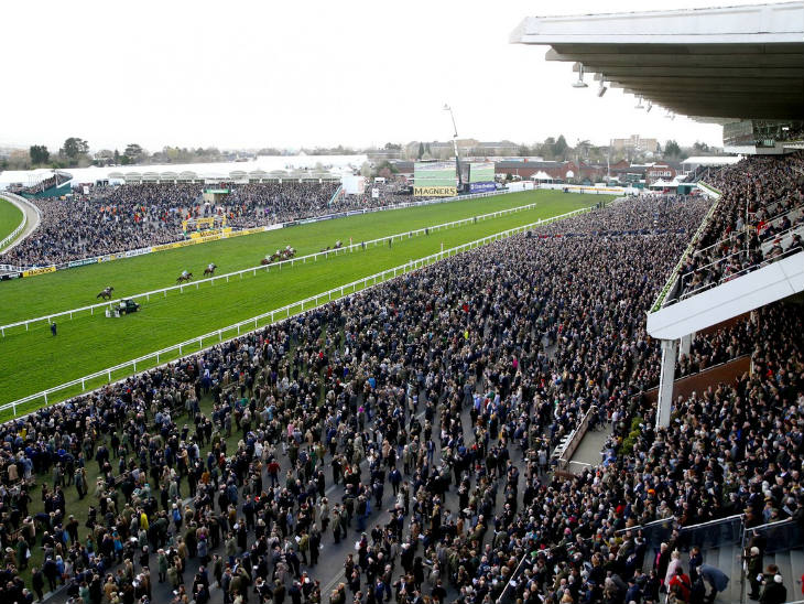 चेल्टेनहेम रेसकोर्स पर चार दिन के इस इवेंट को 2 लाख 51 हजार 684 दर्शकों ने देखा। - Dainik Bhaskar