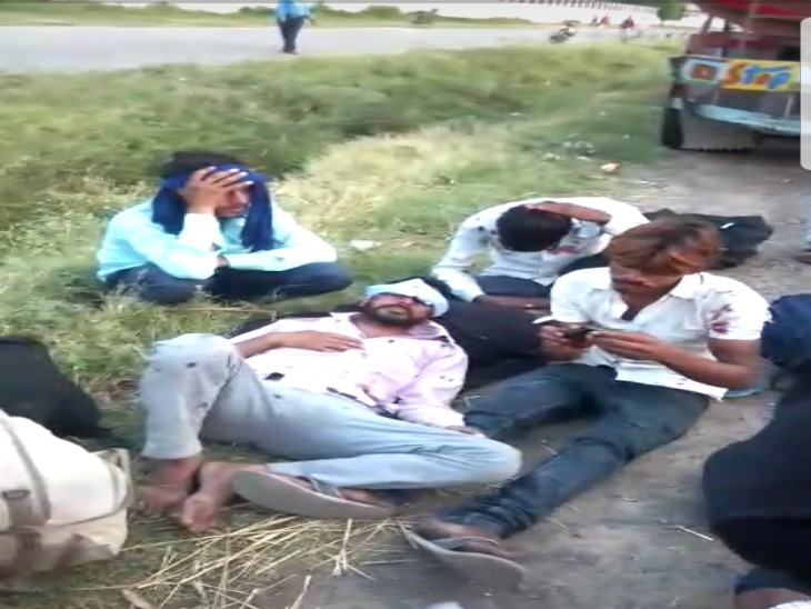 Migrant laborers tempo collided with a tanker, 15 migrant laborers ...