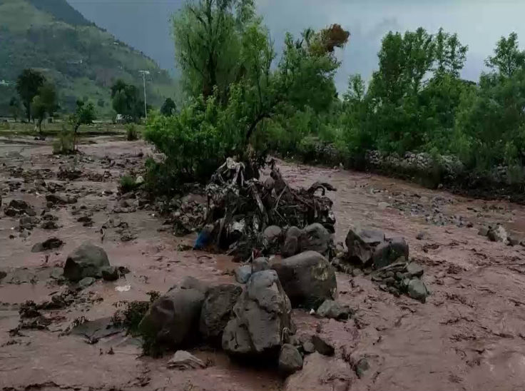 Cloud Burst Today In Jammu Kashmir Poonch/Weather Today Update; Houses