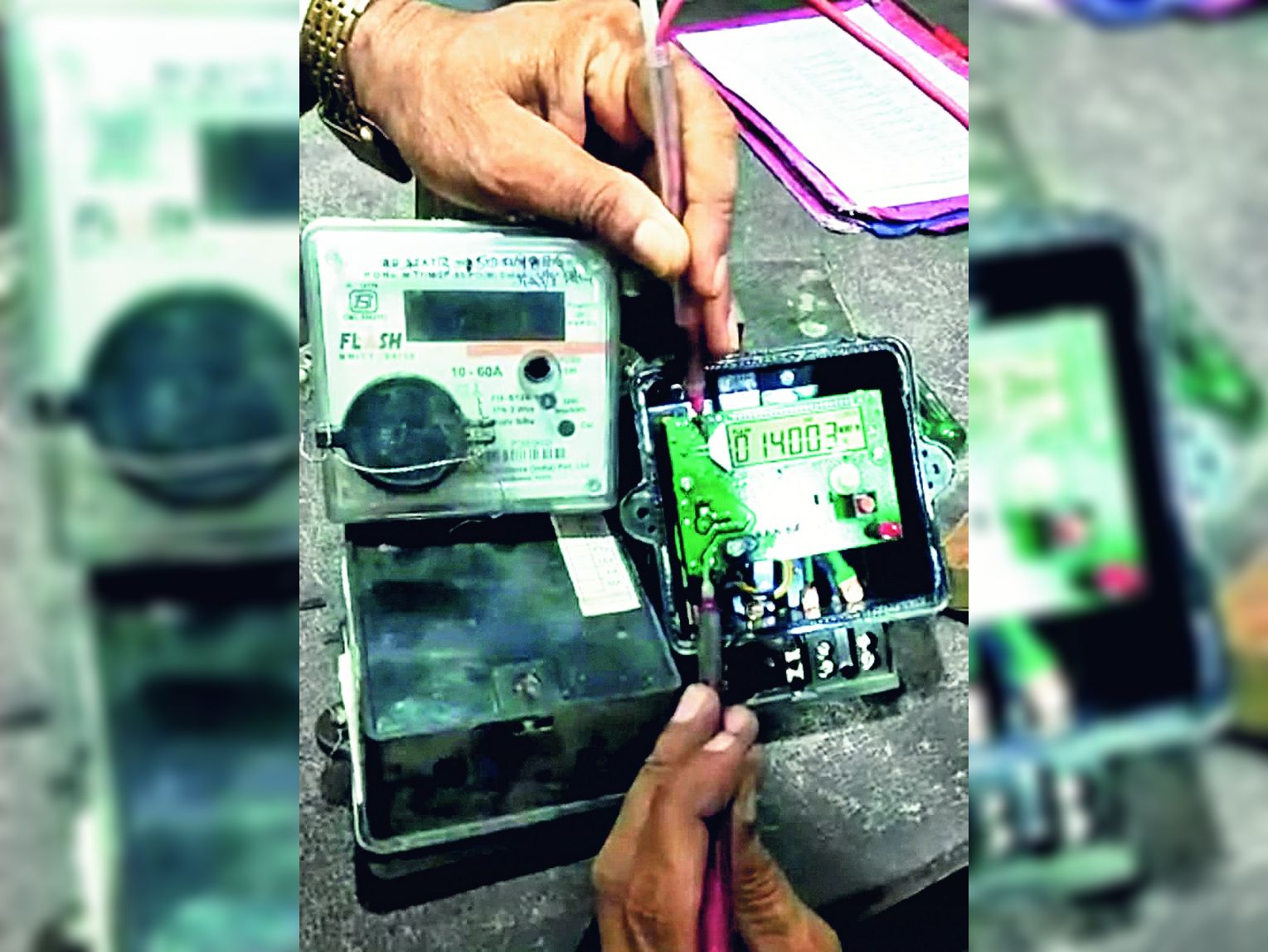 बिजली मीटर से छेड़छाड़ कर 14000 यूनिट चुराए, अब देना पड़ेगा 1.15 लाख का