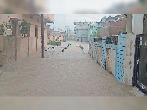 नारायण नगर, अंकिता नगर, न्यास काॅलाेनी के रहवासी दिनभर रहे परेशान