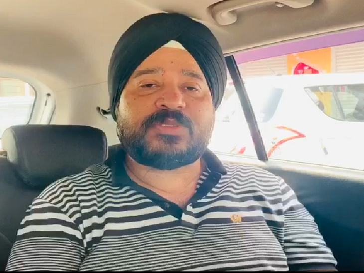 कांग्रेस नेता नरेंद्र सिंह सलूजा।