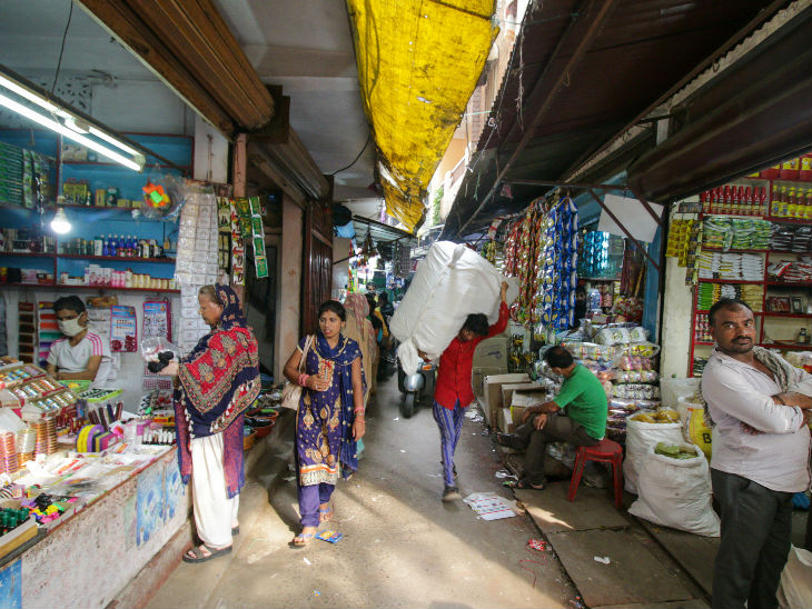 भोपाल के कुमार मोहल्ला मंगलवारा स्थित 50 घर कि इस गली में सबसे ज्यादा करोना के मरीज पाए गए थे, लेकिन आज यहां एक भी मरीज नहीं है। फोटो- शान बहादुर