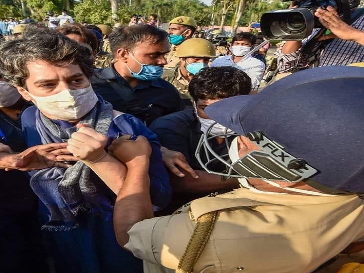 इस घटना की वजह से देशभर में अब बवाल के हालात हैं, पहले ही कांग्रेस हाथरस कांड की वजह से यूपी पुलिस को घेरे हुई थी। 
